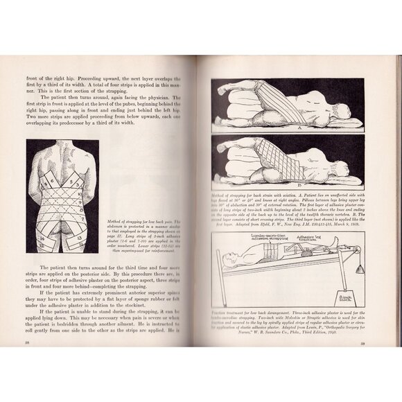 Rare Therapeutic Uses Of Adhesive Plaster HC, Scarce Medical Collectible ©1944 - Picture 4 of 4